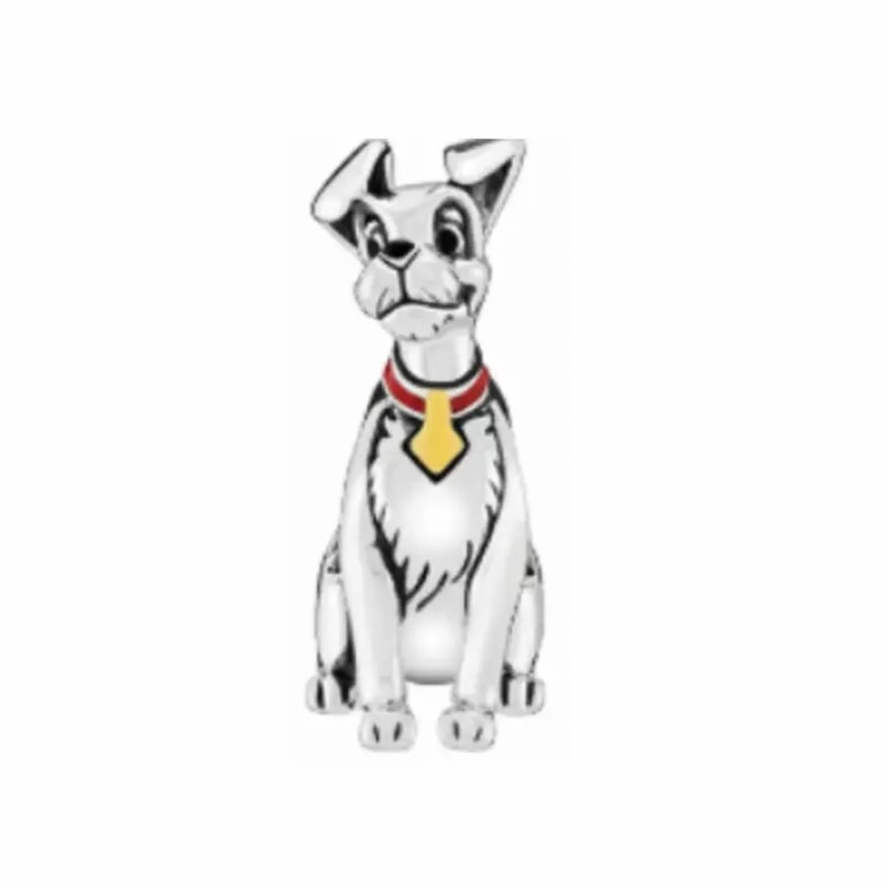 NWOT Disney Chamilia 2020-1124 Lady and The Tramp Charm Sterling Silver 925